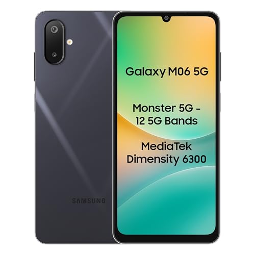 Samsung Galaxy M06 5G | 50MP Camera | HD+ Display | 5000mAh Battery | Dimensity 6300 Processor