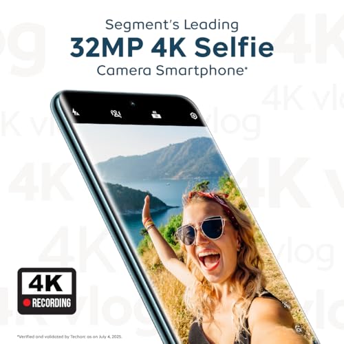 iQOO Z10R 5G | 32MP 4K Selfie Camera | Curved AMOLED 120Hz Display | 5000mAh Battery | Dimensity 7400