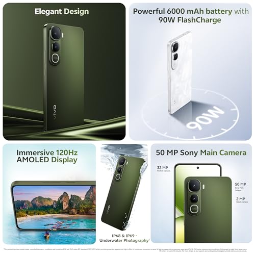 Vivo Y400 5G | 50MP Camera | AMOLED 120Hz Display | 5500mAh Battery | Snapdragon 4 Gen 2