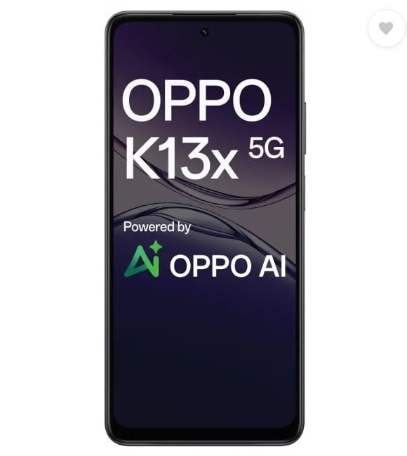 OPPO K13x 5G | 50MP Camera | 120Hz Display | 6000mAh Battery | Dimensity 6300
