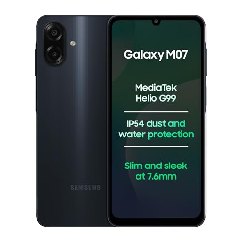 Samsung Galaxy M07 4G | 50MP Camera | 90Hz Display | 5000mAh Battery | Helio G99 Processor