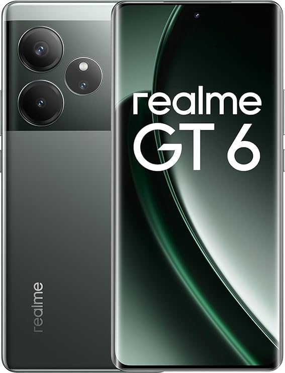 Realme GT 6T 5G | 50MP Sony Camera | AMOLED 144Hz Display | 5500mAh Battery | Snapdragon 7+ Gen 3