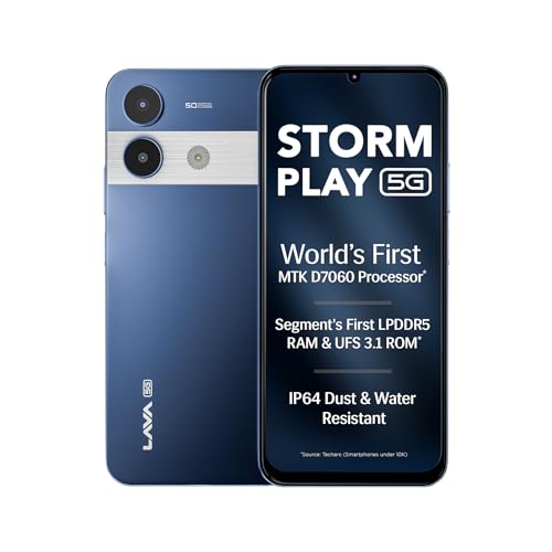Lava Storm Play 5G | 50MP Camera | 120Hz Display | 5000mAh Battery | Snapdragon 4s Gen 2
