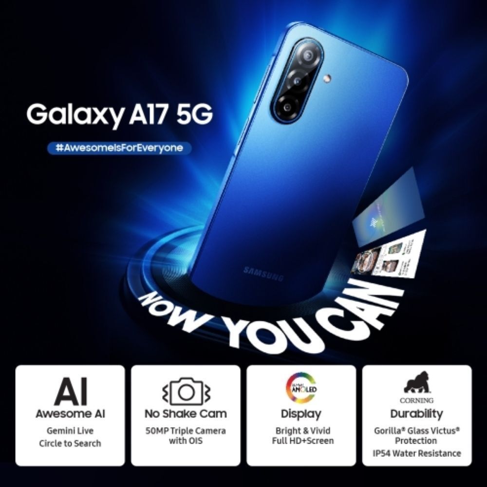 Samsung Galaxy A17 5G | 50MP Camera | 90Hz Display | 5000mAh Battery | Exynos 1280