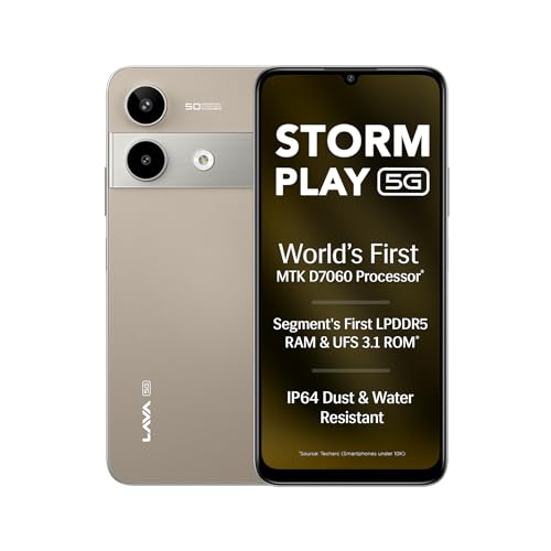 Lava Storm Play 5G | 50MP Camera | 120Hz Display | 5000mAh Battery | Snapdragon 4s Gen 2