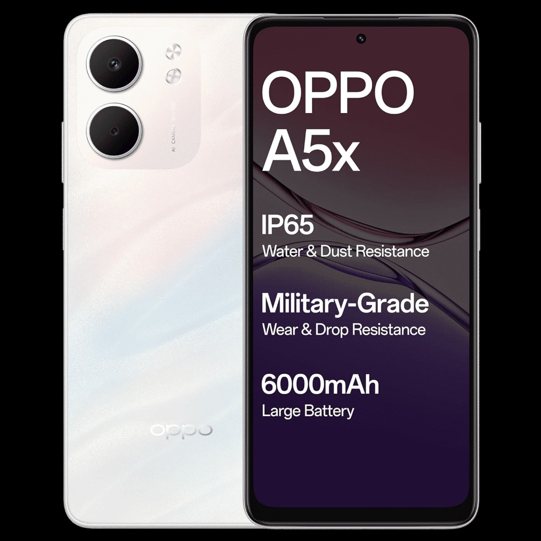 OPPO A5x 5G | 13MP Camera | 90Hz Display | 5100mAh Battery | Snapdragon 4 Gen 2