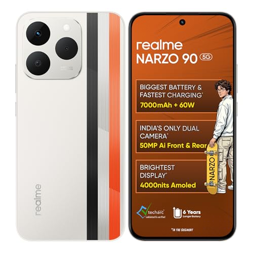 Realme Narzo 90 5G | 50MP Camera | 120Hz Display | 5000mAh Battery | Dimensity 6300
