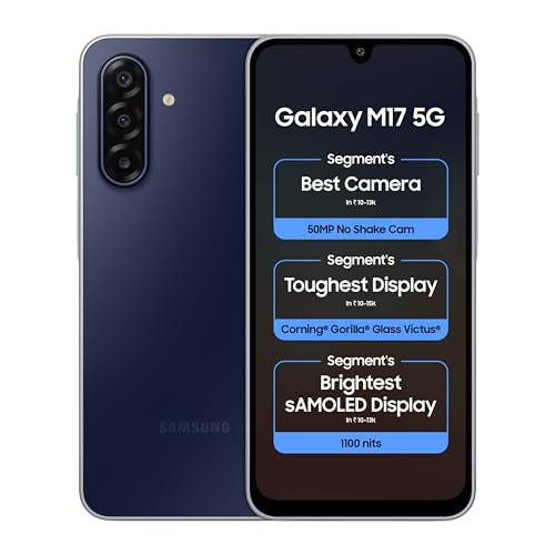 Samsung Galaxy M17 5G | 50MP Camera | Super AMOLED 120Hz Display | 5000mAh Battery | Exynos 1380