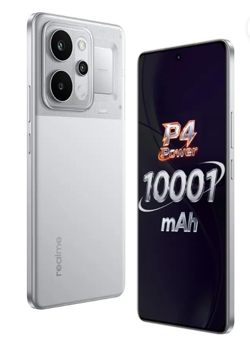 Realme P4 Power 5G | 50MP Camera | 120Hz Display | 10001mAh Battery | Dimensity 7300 Energy