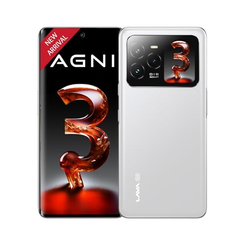 Lava Agni 3 5G | Dual Amoled | 1.5K Curved Display | Dimensity 7300X | 50Mp Triple Ai Telephoto Camera | 66W Fast Charge