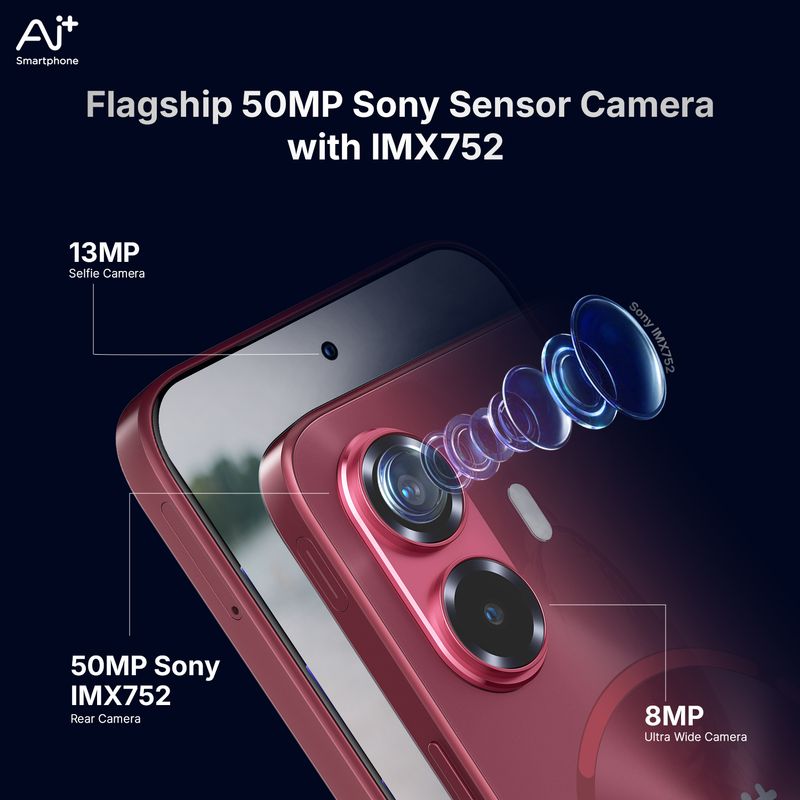 Ai+ Nova 2 Ultra 5G | Dimensity 7400 | 6.78" 1.5K AMOLED 144Hz | 50MP + 8MP Camera, 13MP Selfie | 6000mAh, 40W