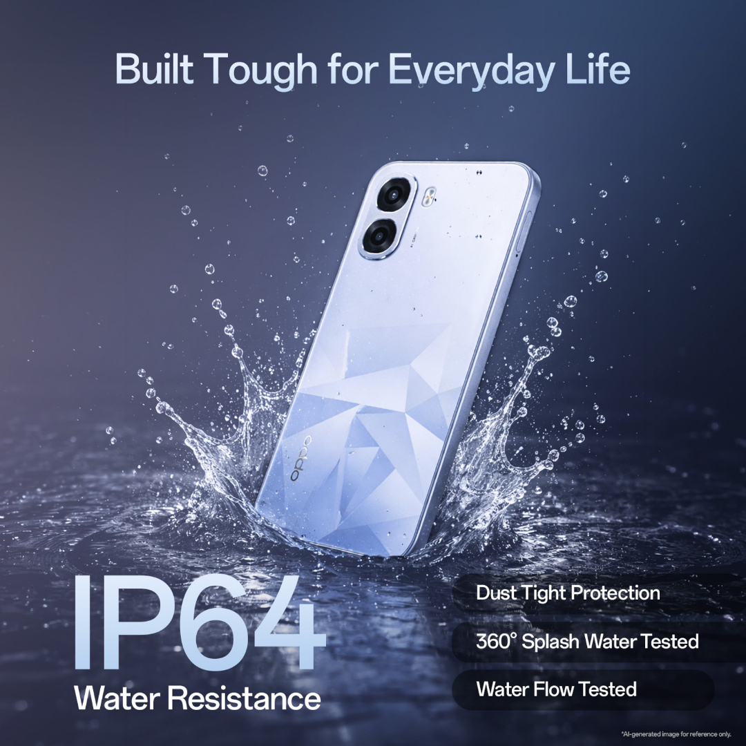 OPPO K14x 5G | Dimensity 6300 | 6.75" HD+ 120Hz | 50MP + 2MP Camera, 5MP Selfie | 6500mAh, 45W SUPERVOOC