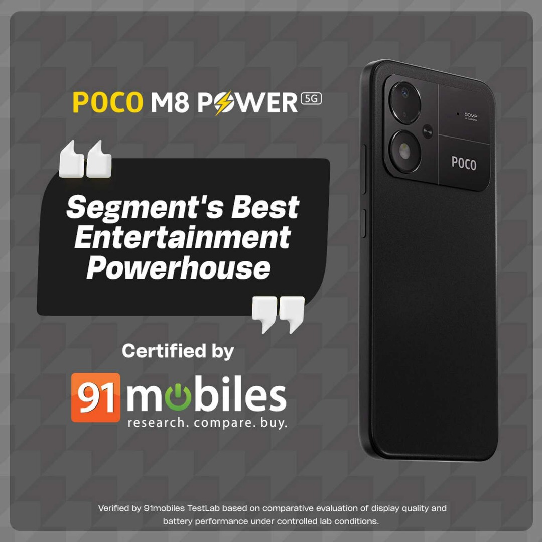 POCO M8 Power 5G | Snapdragon 4 Gen 4 | 6.99" FHD+ AMOLED 120Hz | 50MP Camera, 8MP Selfie | 8000mAh, 45W
