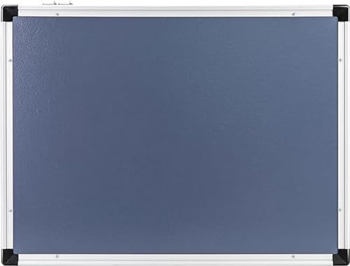 AmazonBasics Whiteboard Drywipe Magnetic with Pen Tray and Aluminium Trim,Includes 6 magnets, 1 eraser, and 2 dry-erase markers