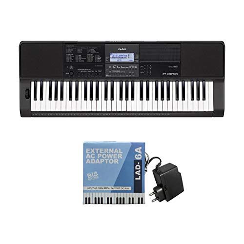 Casio CT-X870IN 61-Key Portable Keyboard, Black