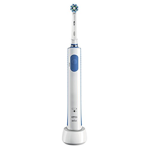 Oral-B Pro 600 Electric Toothbrush With Cross Action Bristles, Rechargeable