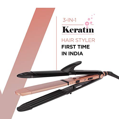 Vega 3 in 1 Hair Straightener- VHSCC-03