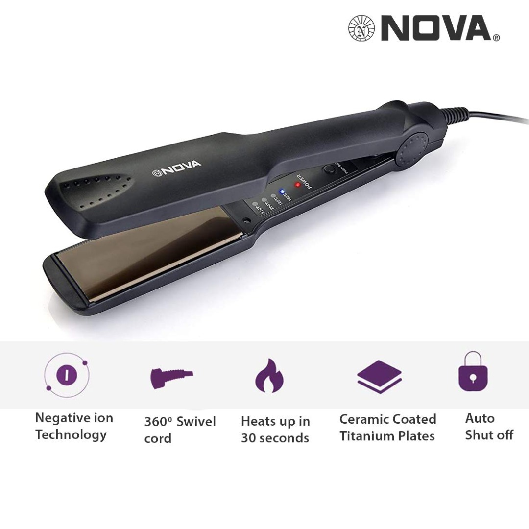 Nova Temperature Control Professional NHS 860 Hair Straightener