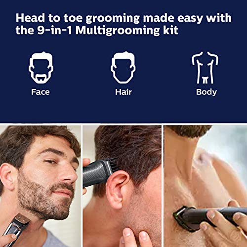 Philips MG3747/15, 9-in-1, Face, Hair and Body - Multi Grooming Kit