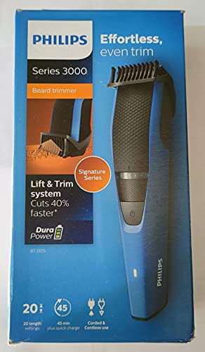 Philips Beardtrimmer Series 3000 Bt3105 15 Stainless Steel Blades Corded & Cordless Beard Trimmer