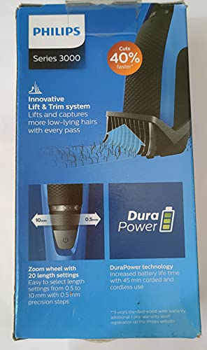Philips Beardtrimmer Series 3000 Bt3105 15 Stainless Steel Blades Corded & Cordless Beard Trimmer