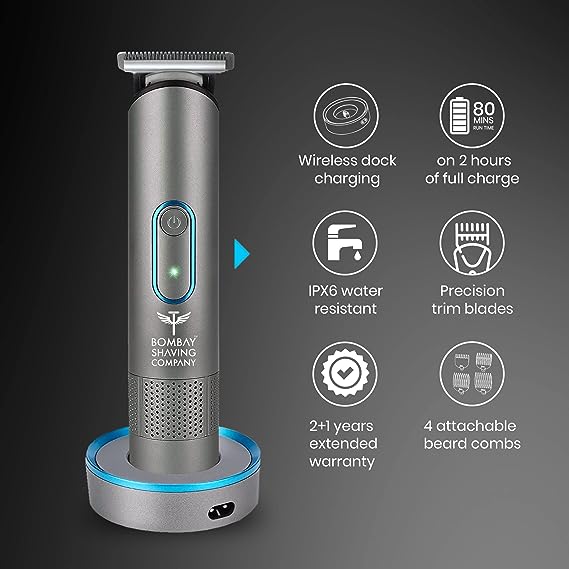 Bombay Shaving Company Btg1999 Fully Waterproof Trimmer