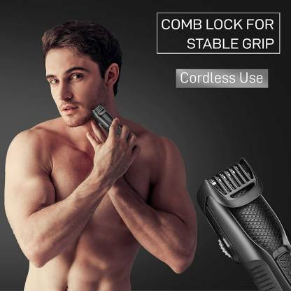 Syska Ht200 Pro Beard Trimmer For Men Usb Rechargeable With Washable Head