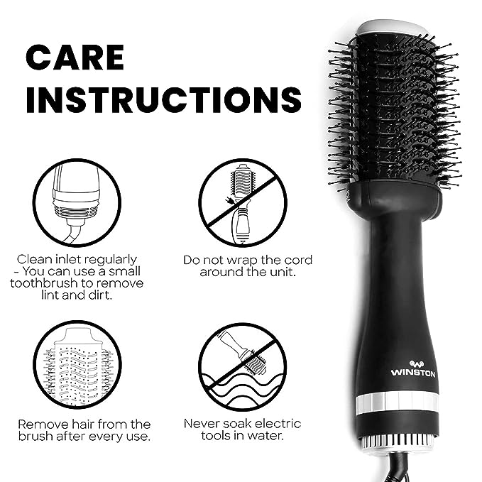 Winston Hair Blow Dryer Brush 1000-1200W