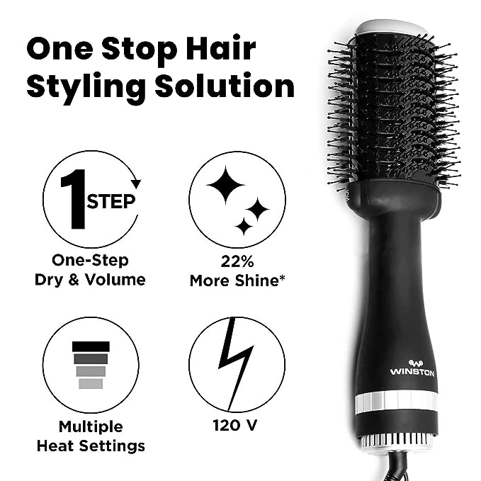 Winston Hair Blow Dryer Brush 1000-1200W