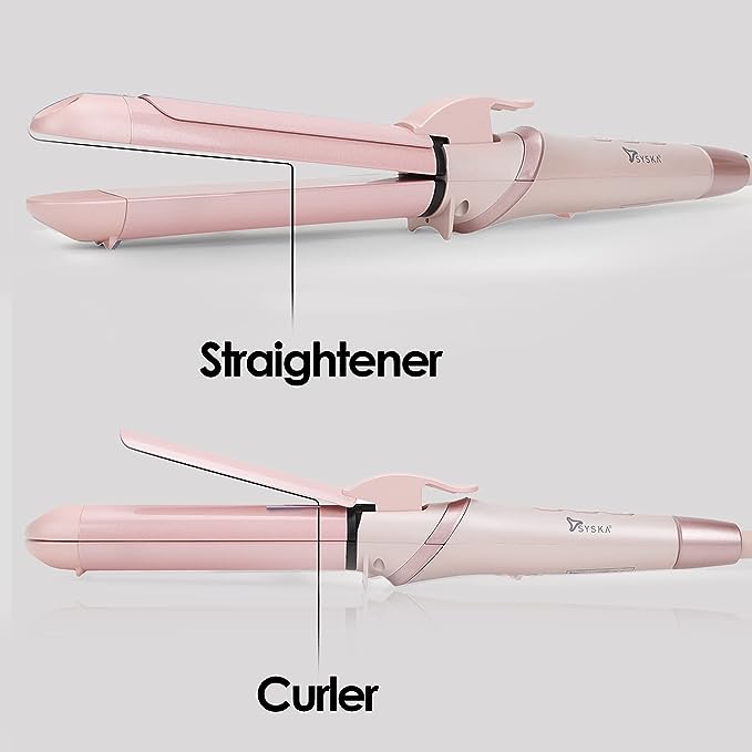 Syska 2-In-1 Hair Straightener