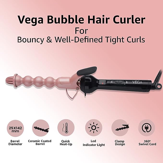 Vega Bubble Hair Curler For Women