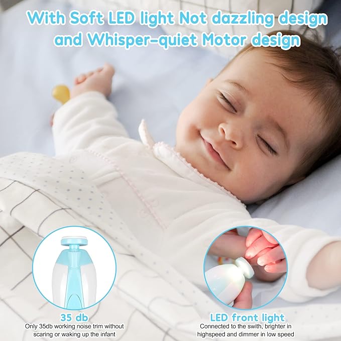 B&K Electric Nail File Trimmer For Baby