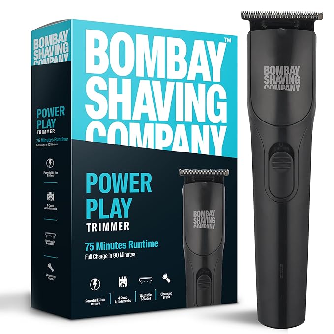 Bombay Shaving Company Power Play Trimmer For Men Trimmer 75 Min Runtime