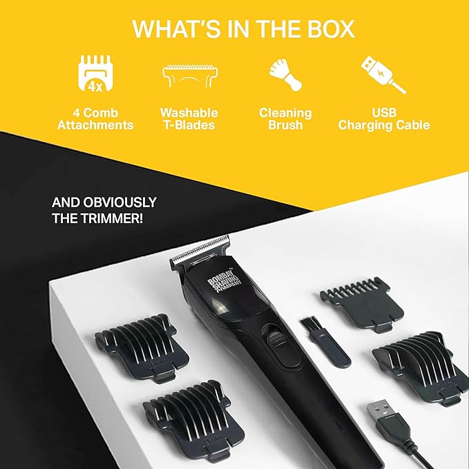 Bombay Shaving Company Power Play Trimmer For Men Trimmer 75 Min Runtime