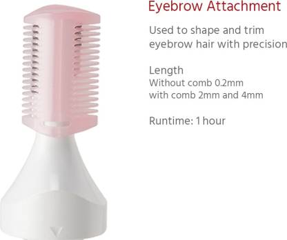 Lifelong  Rechargeable Trimmer For Women 1 Hour Runtime