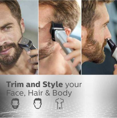 Philips Multi Grooming Kit Mg7715/65, 13-In-1 Trimmer For Men