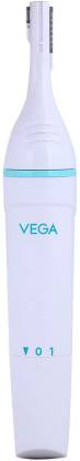 Vega Silk Touch Eyebrow, Underarms & Bikini Trimmer For Women