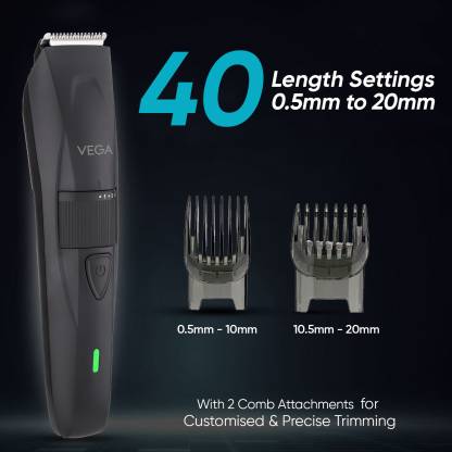 Vega Trimmer For Men With 90 Mins Runtime