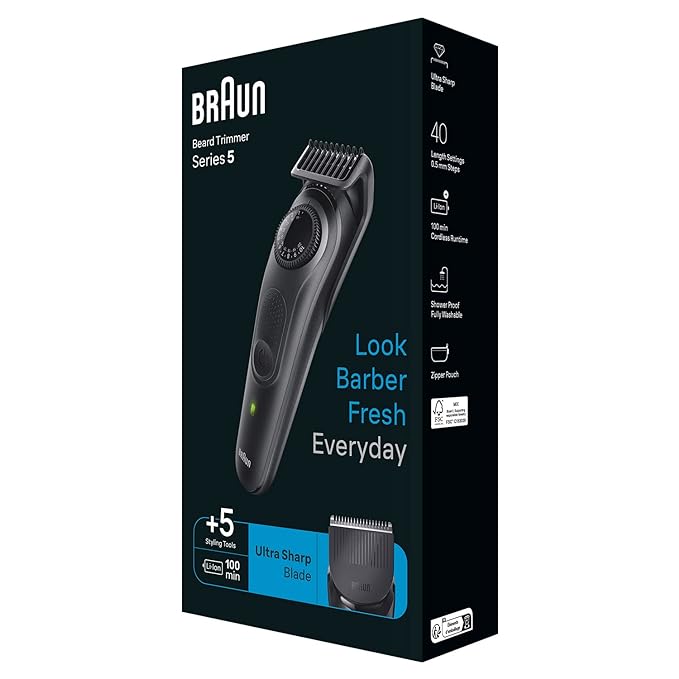 Braun Bt5420 Beard Trimmer For Men