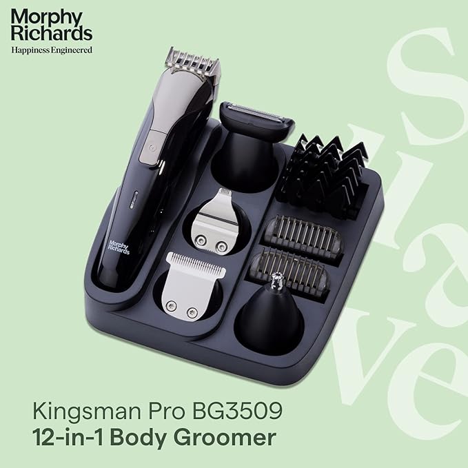 Morphy Richards Kingsman Pro 12-In-1 Body Groomer