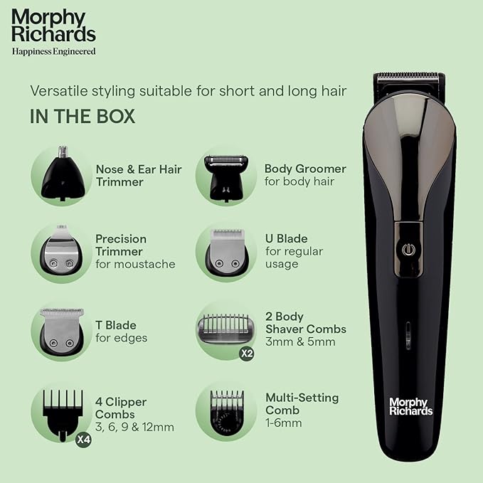 Morphy Richards Kingsman Pro 12-In-1 Body Groomer