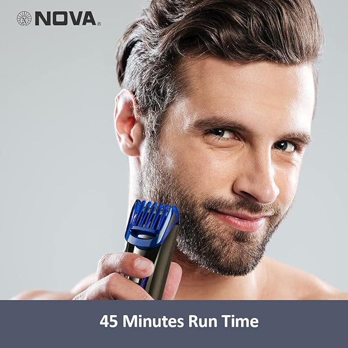 Nova Nht-1071 Titanium Coated Cordless Trimmer