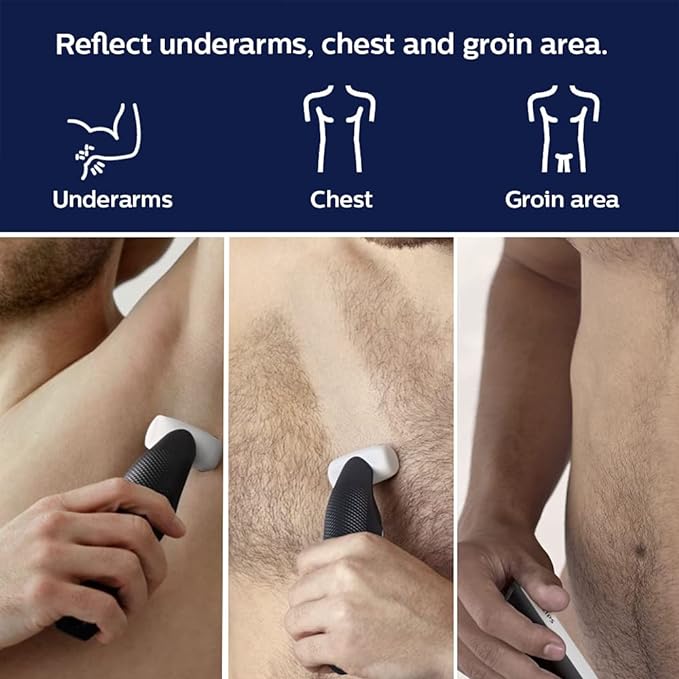 Philips Bg3005/15 Cordless Showerproof Body Groomer For Men