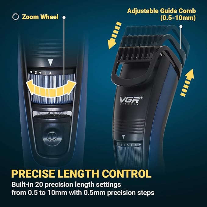 Vgr V-052 Professional Hair Cordless Beard Hair Trimmer
