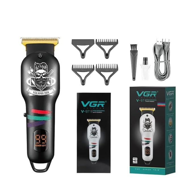 Vgr V-971 Professional Cordless Beard Hair Trimmer Kit