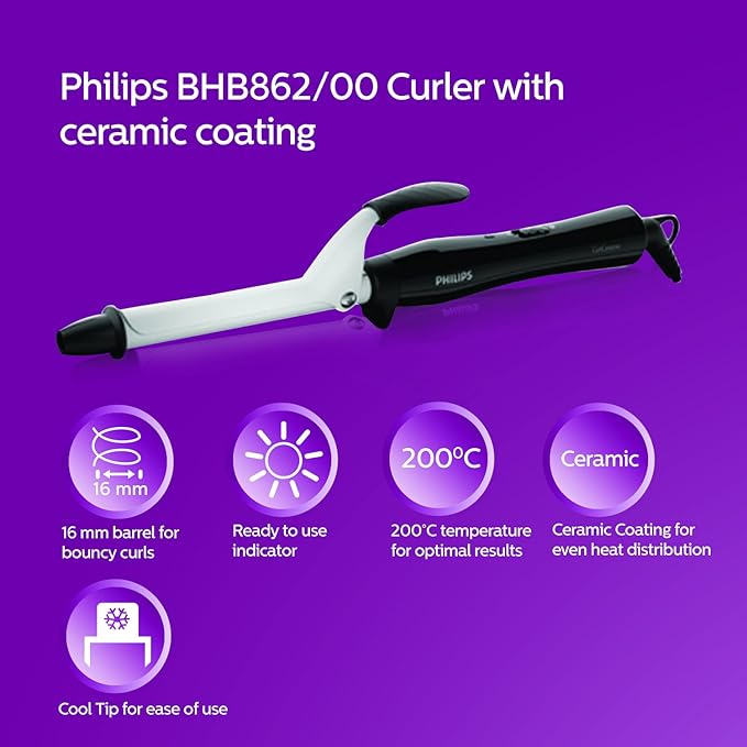 Philips BHB862/00 Hair Curler