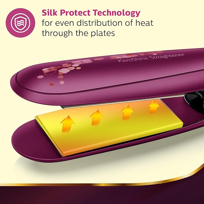 Philips BHS738/00 Kerashine Titanium Wide Plate Straightener