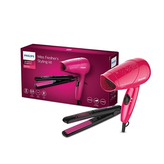 Philips ?HP8643/46 Straightener & Dryer Combo Kit
