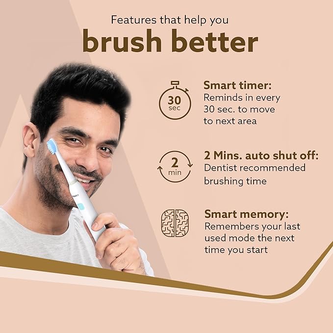 Agaro Cosmic Lite Sonic Electric Toothbrush