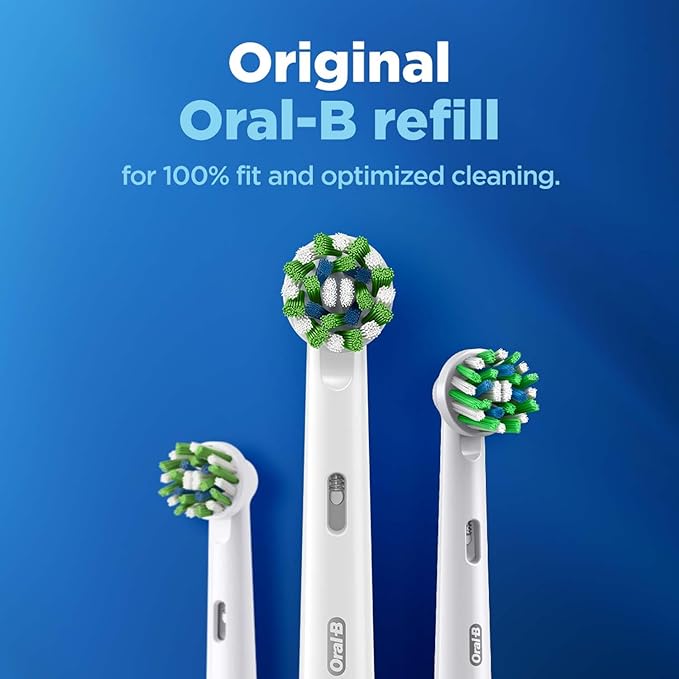 Oral B Cross Action Toothbrush Head, Pack of 2